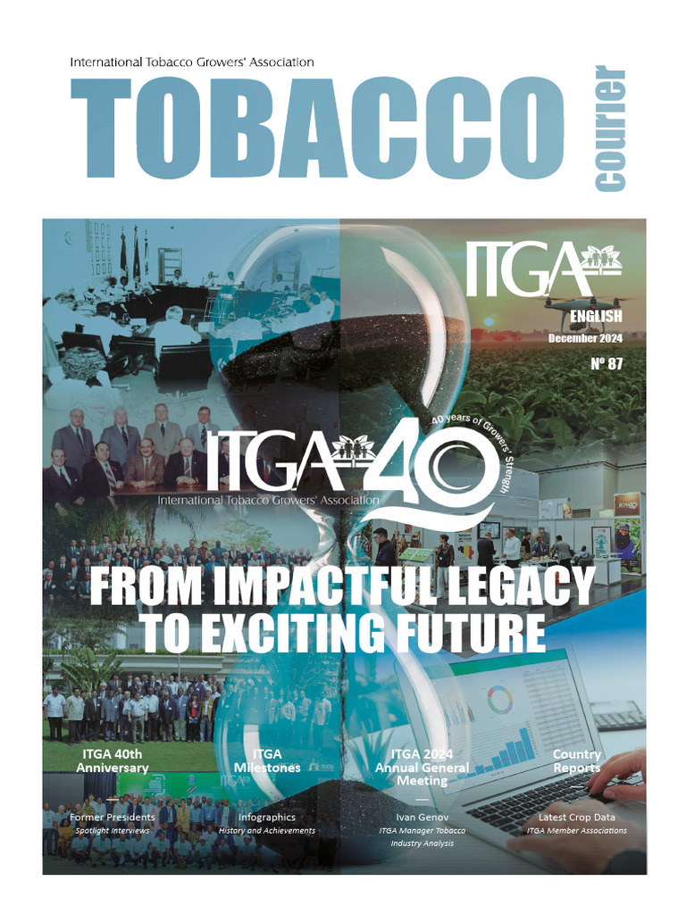 ITGA's 40th Anniversary Review | PDF | Cost Of Living | Tobacco