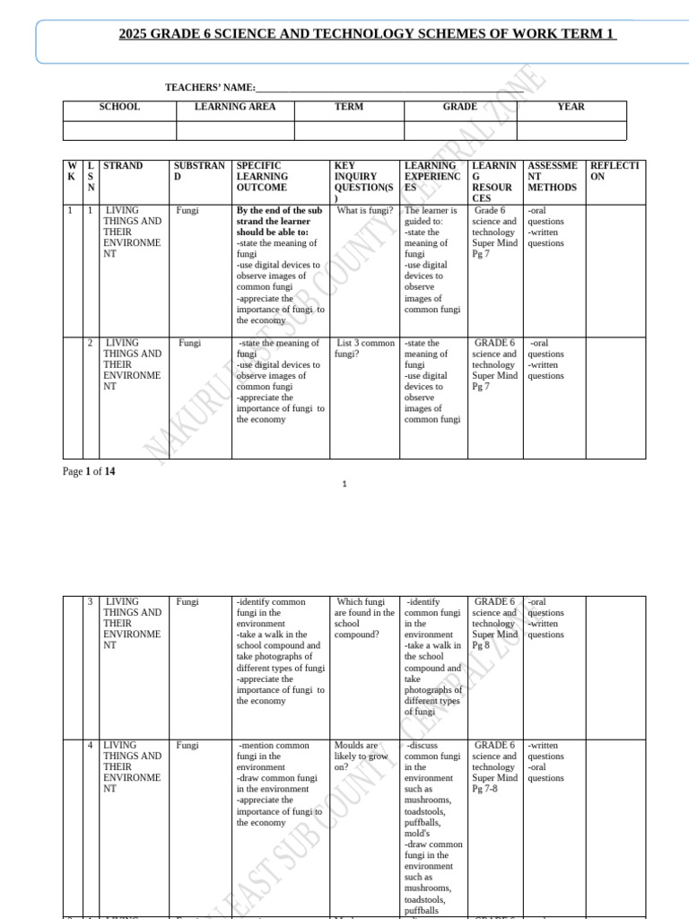 Grade 6 Science: Fungi & Invertebrates | PDF | Blood Vessel | Blood