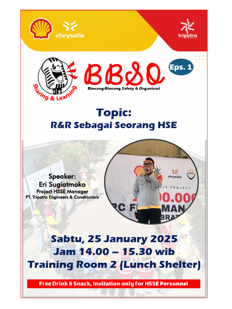 Flyer BBSO Sharing Session Eps-1 | PDF
