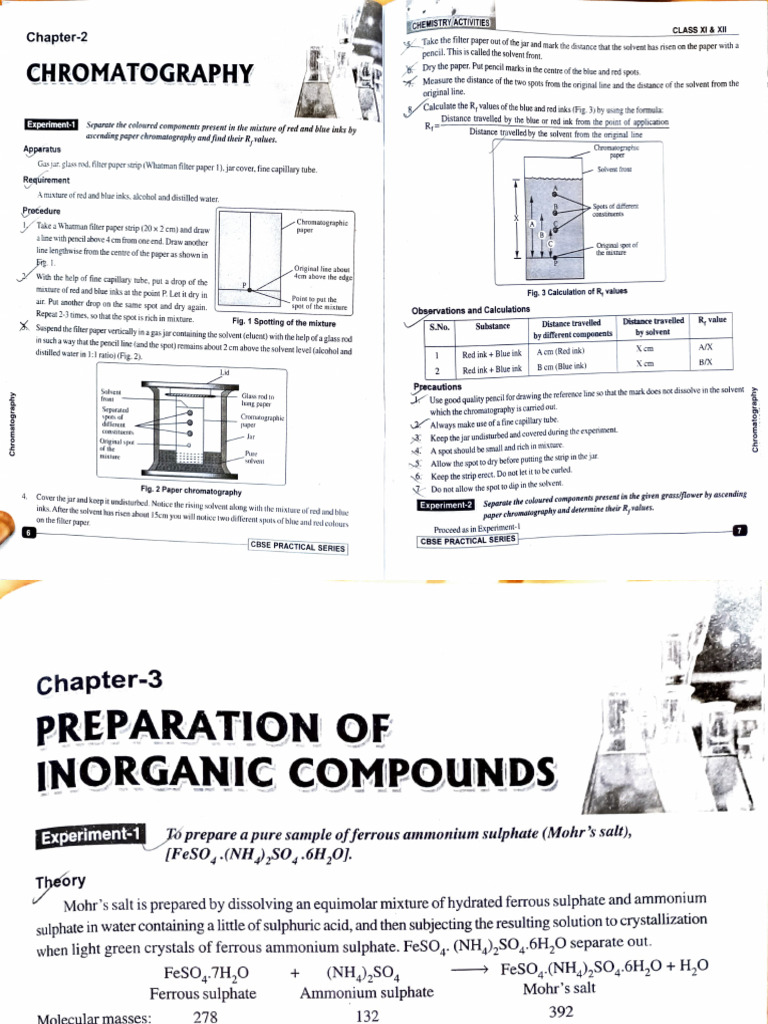 Cbse Chemistry Record | PDF