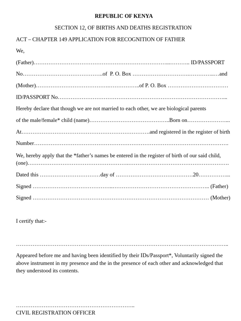 Recognition Form | PDF