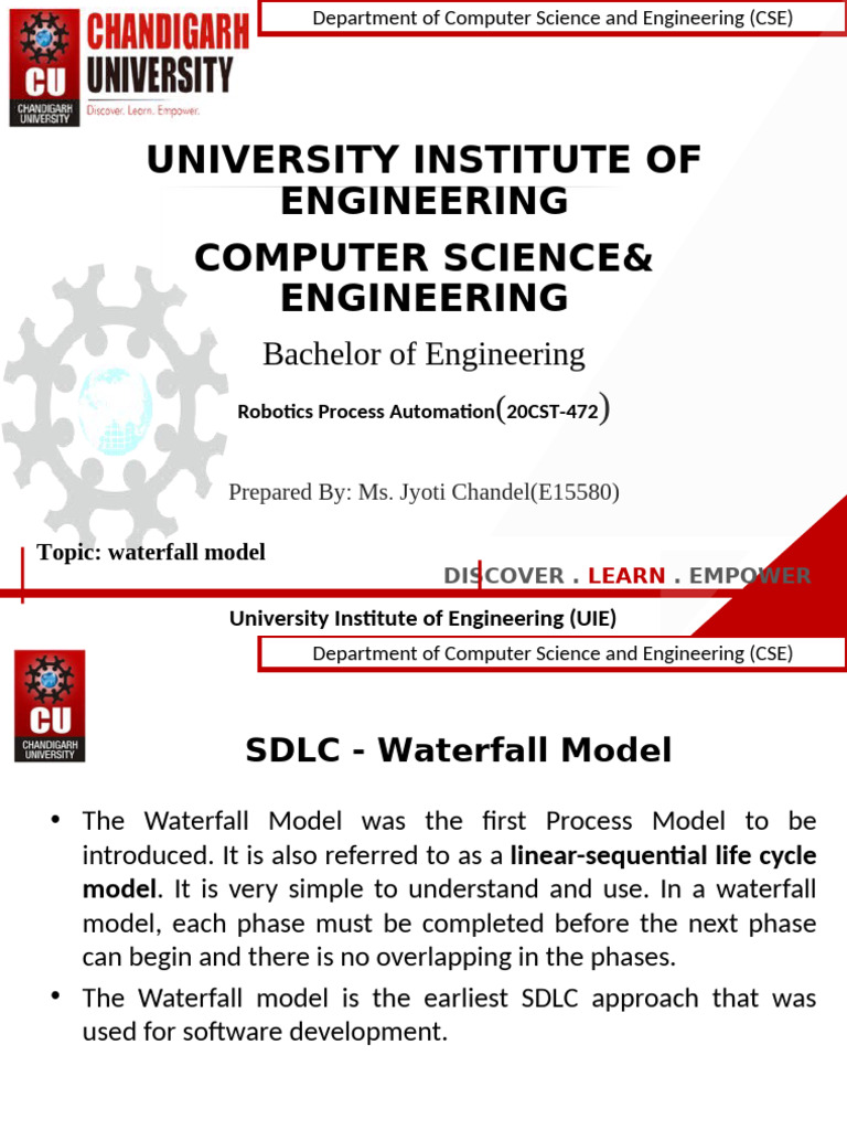 Waterfall Model | PDF | Software Development Process | Systems Architecture