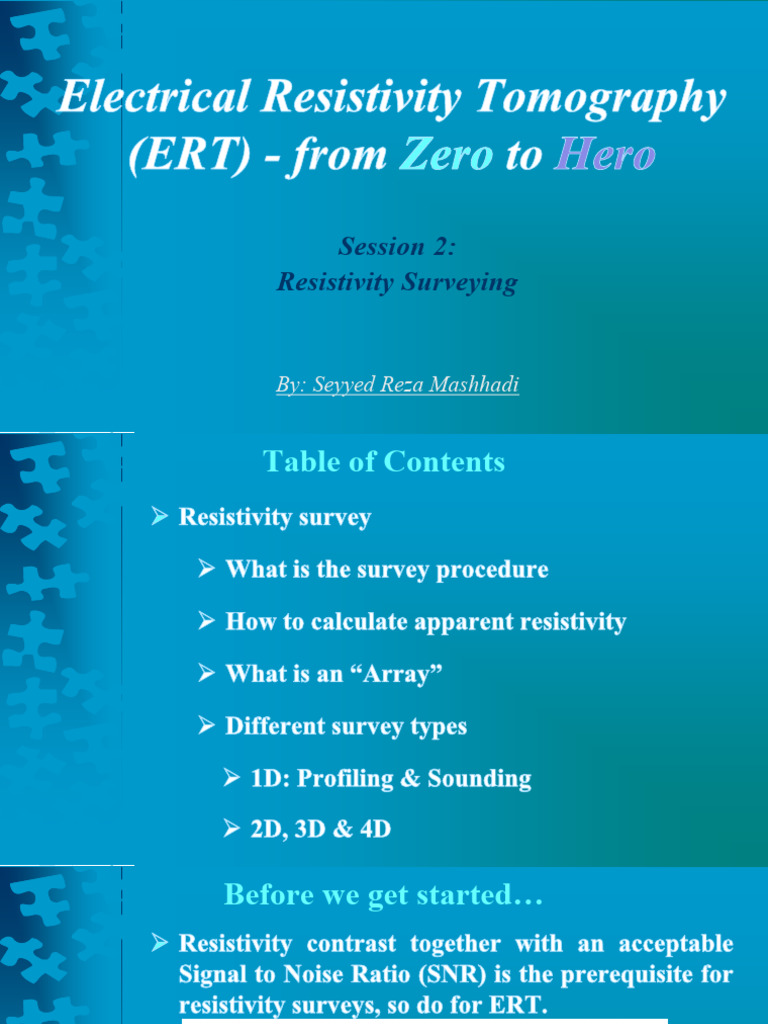 Electrical Resistivity Survey Techniques | PDF