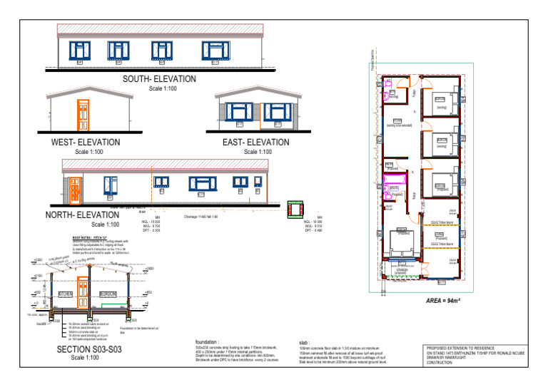 Proposed Residential Extension Plans | PDF | Real Estate | Building
