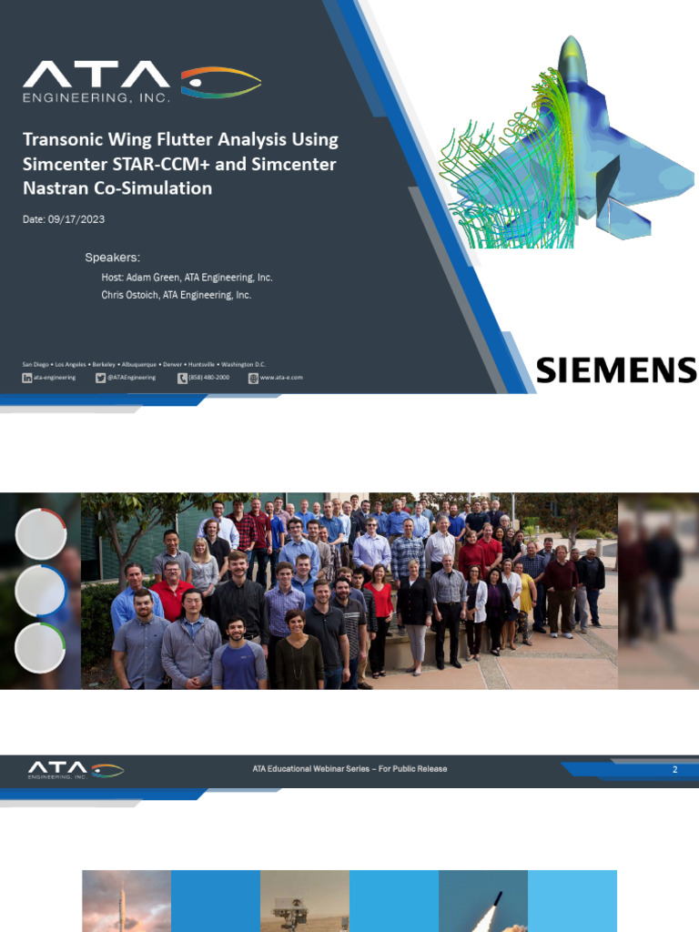 Transonic Wing Flutter Analysis Webinar | PDF | Finite Element Method ...