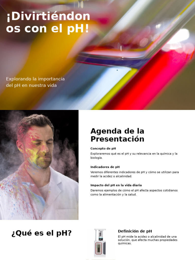 Divirtiéndonos Con El PH | PDF | Ph | Química