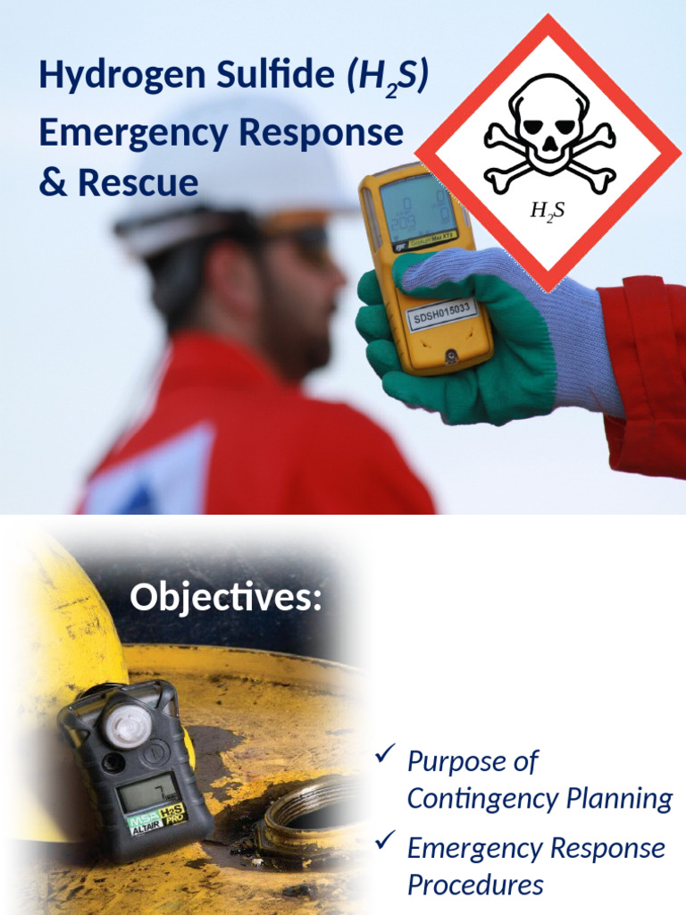 H2S Emergency Response Procedures Guide | PDF | Safety | Occupational ...