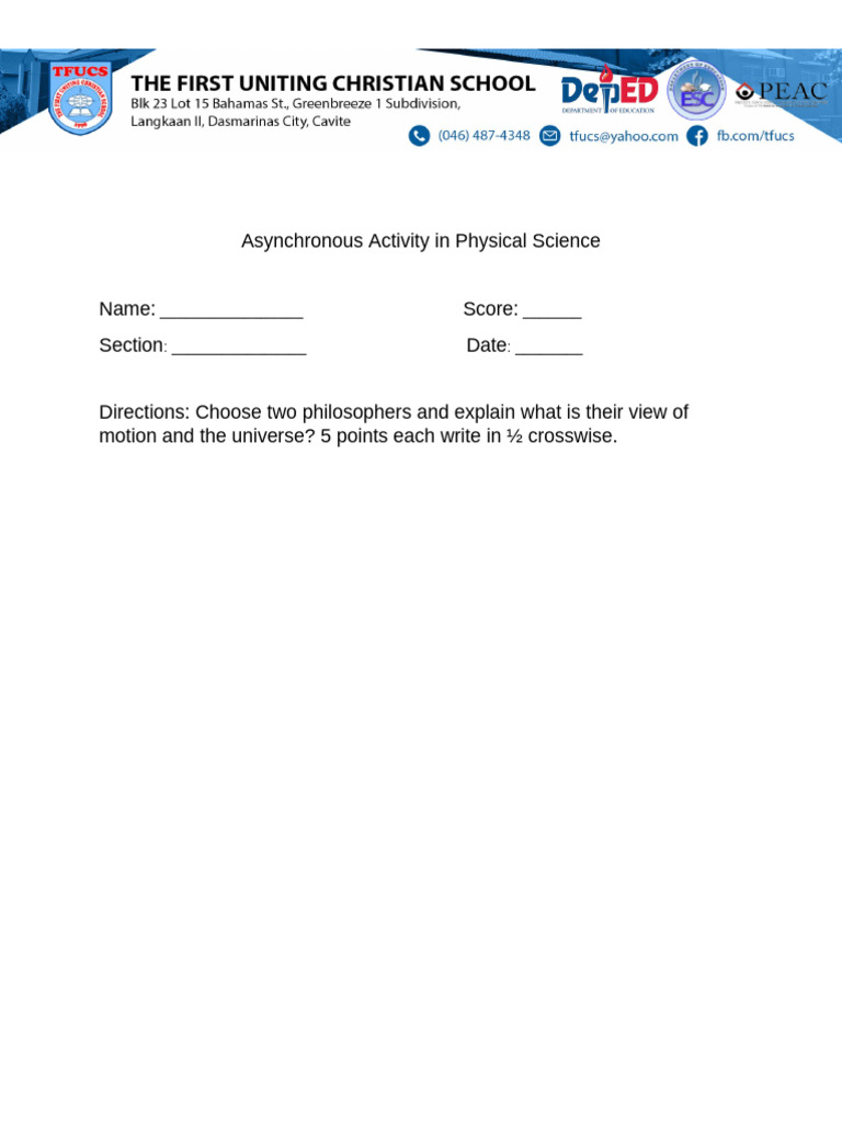 Philosophers' Views on Motion | PDF