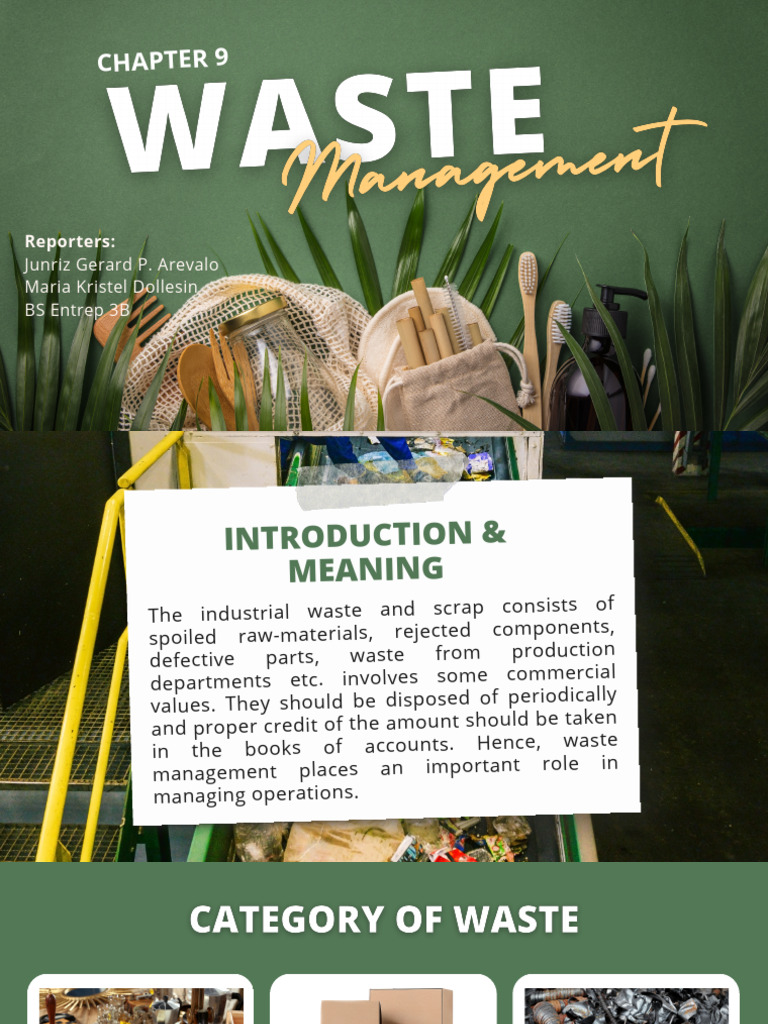 Waste Management Strategies and Practices | PDF | Scrap | Waste Management