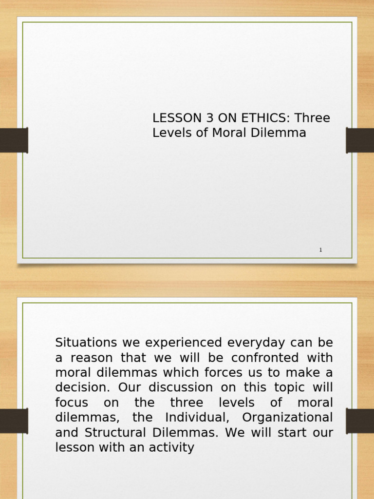 Effects of Ethics in Decision Making - Feb 3 | PDF | Justice | Crime ...