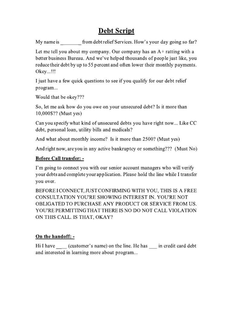 Dept Script 1 | PDF