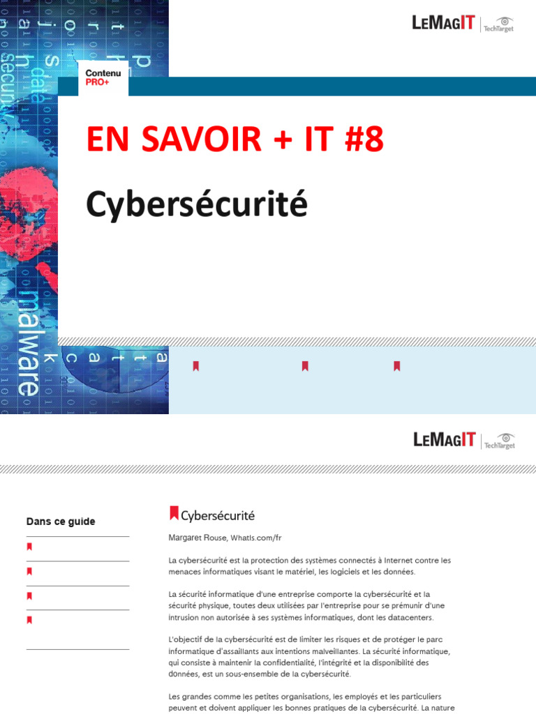 Guide complet sur la cybersécurité | PDF | Sécurité | Sécurité des ...