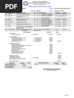 Grade 11 STEM HUMSS GAS Tuition Fee - FEUHS | PDF