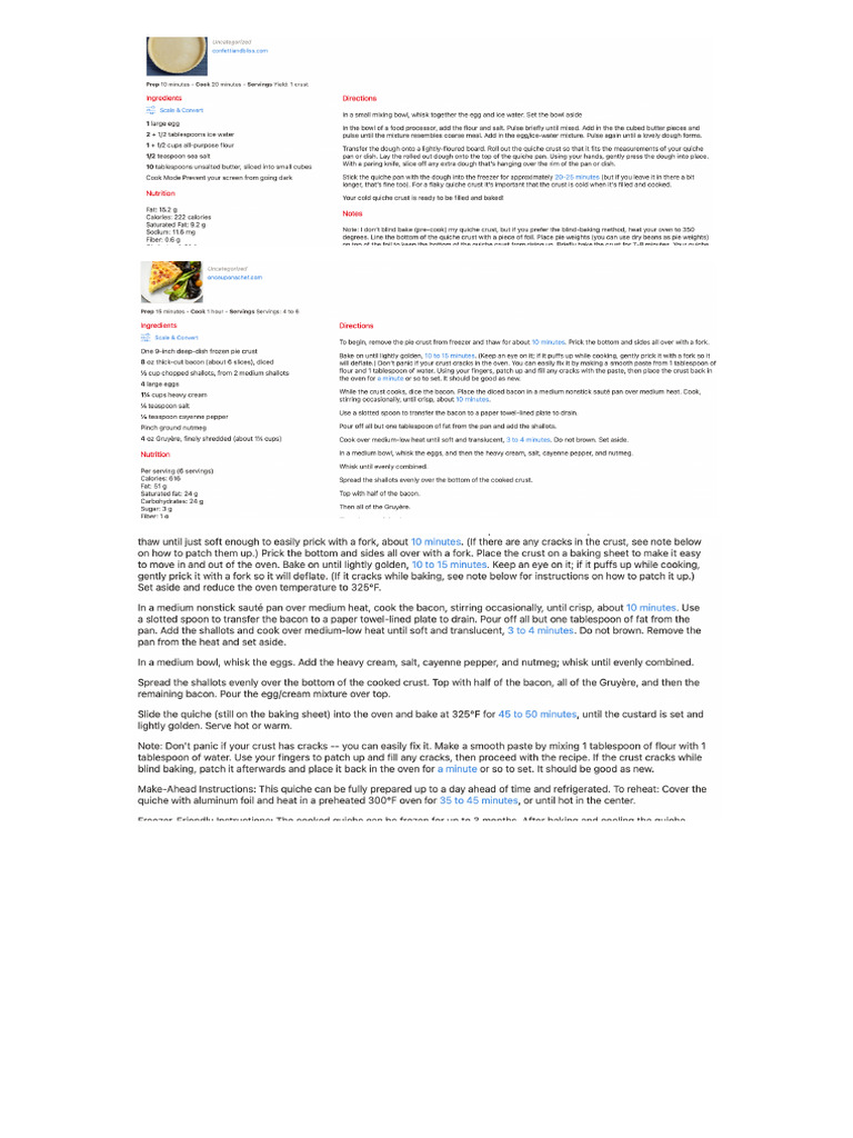 Breakfast | PDF