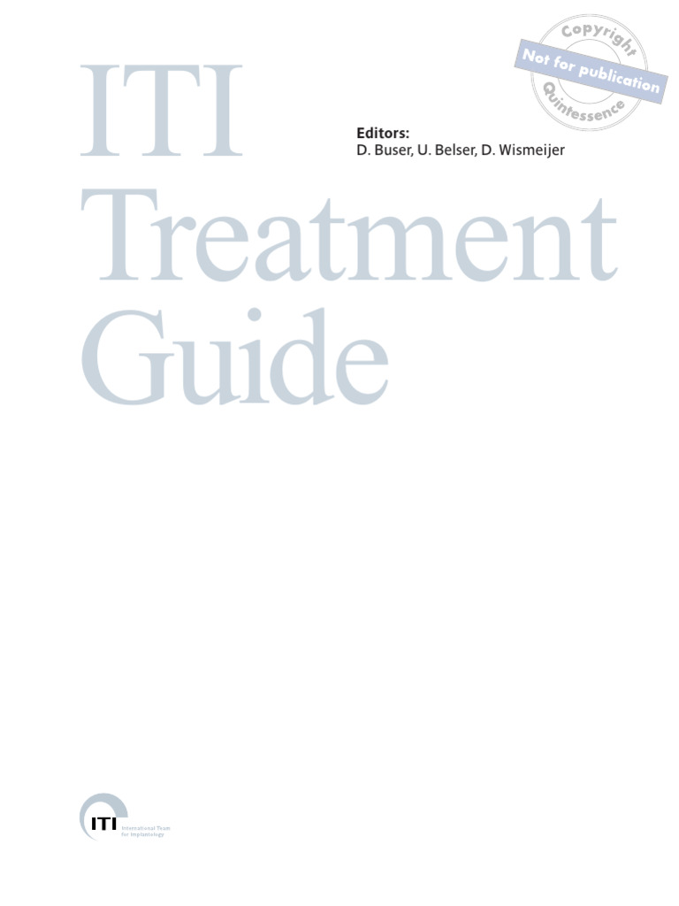 Leseprobe - 13581 - Buser - Belser - Wismeijer - Implant Therapy