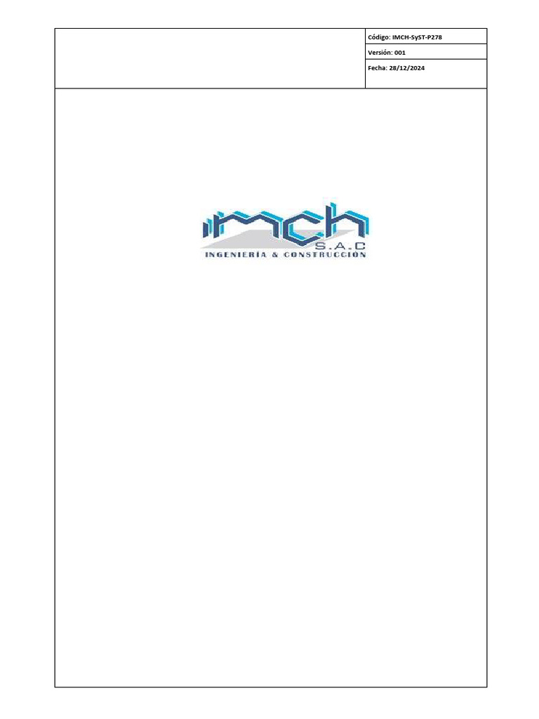 Plan de Contingencias 2025 IMCH S.A.C. | PDF | Reanimación ...