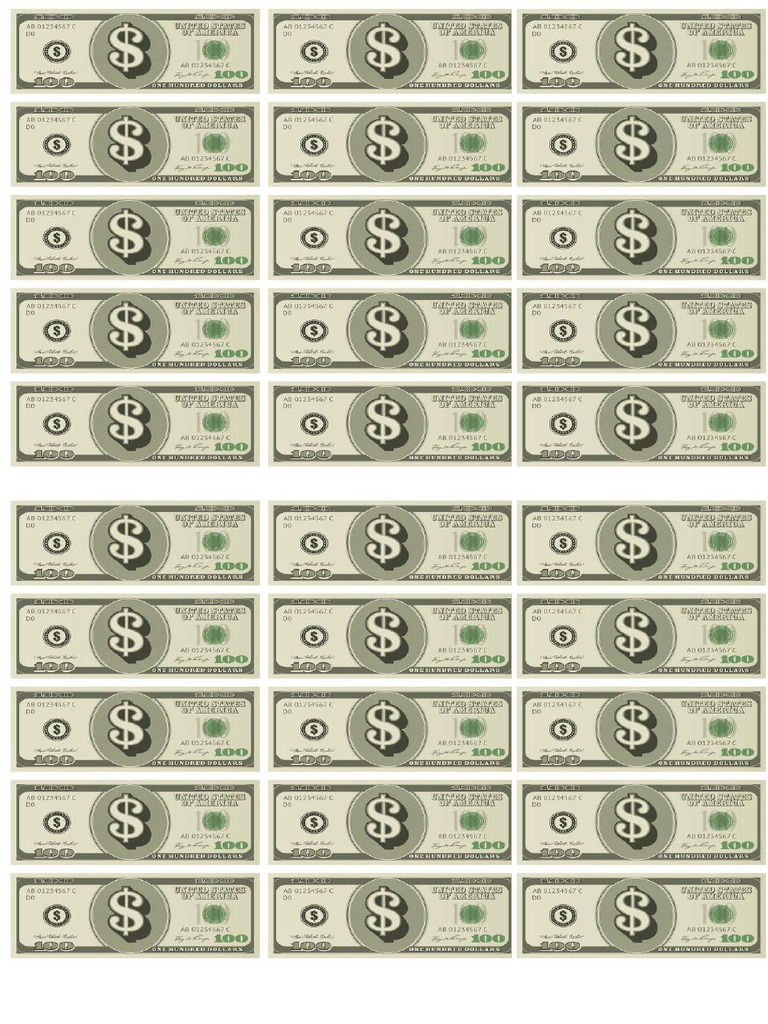 Money Template | PDF
