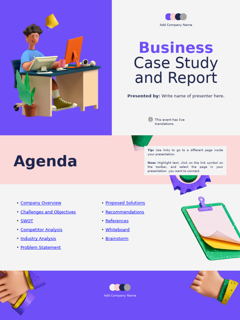 Company Case Study and Recommendations | PDF | Swot Analysis