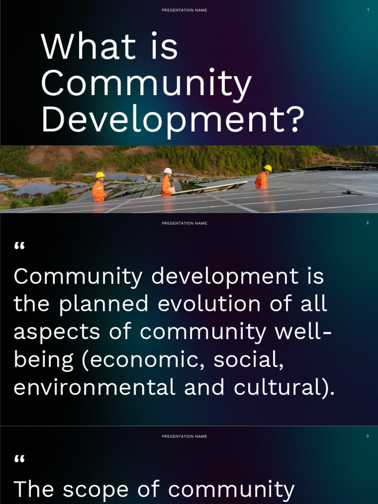 Understanding Community Development | PDF | Rationality | Social Psychology