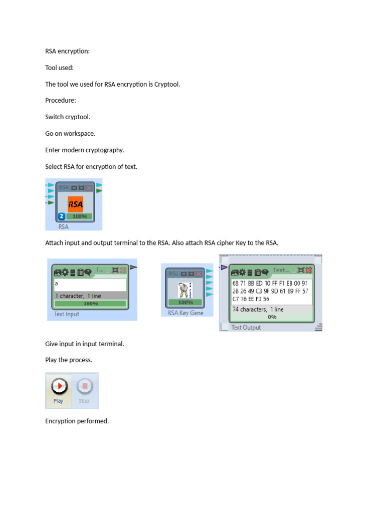 RSA, DES, and AES Encryption Guide | PDF