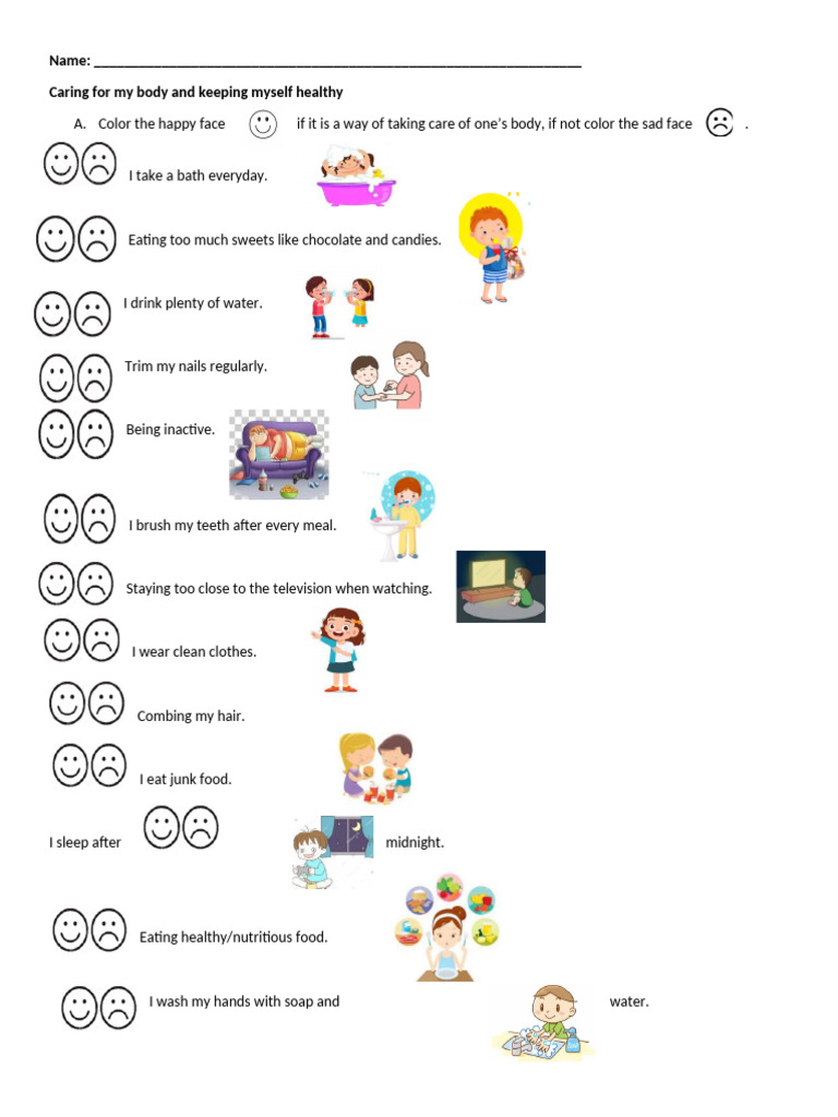 Kids' Health and Hygiene Guide | PDF