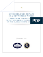 White House Privacy White Paper