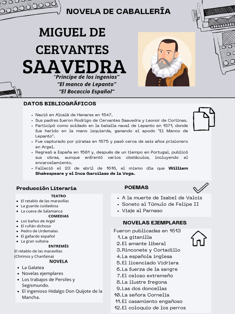 Don Quijote Novela de Caballería de Cervantes PDF Don Quijote