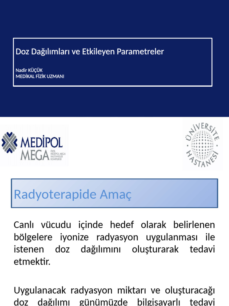 Doz Dagilimlari Ve Etkileyen Parametreler Pdf