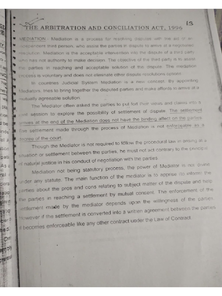 ADR Notes | PDF