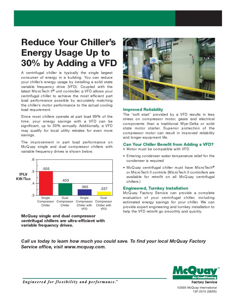 Chiller VFD | PDF
