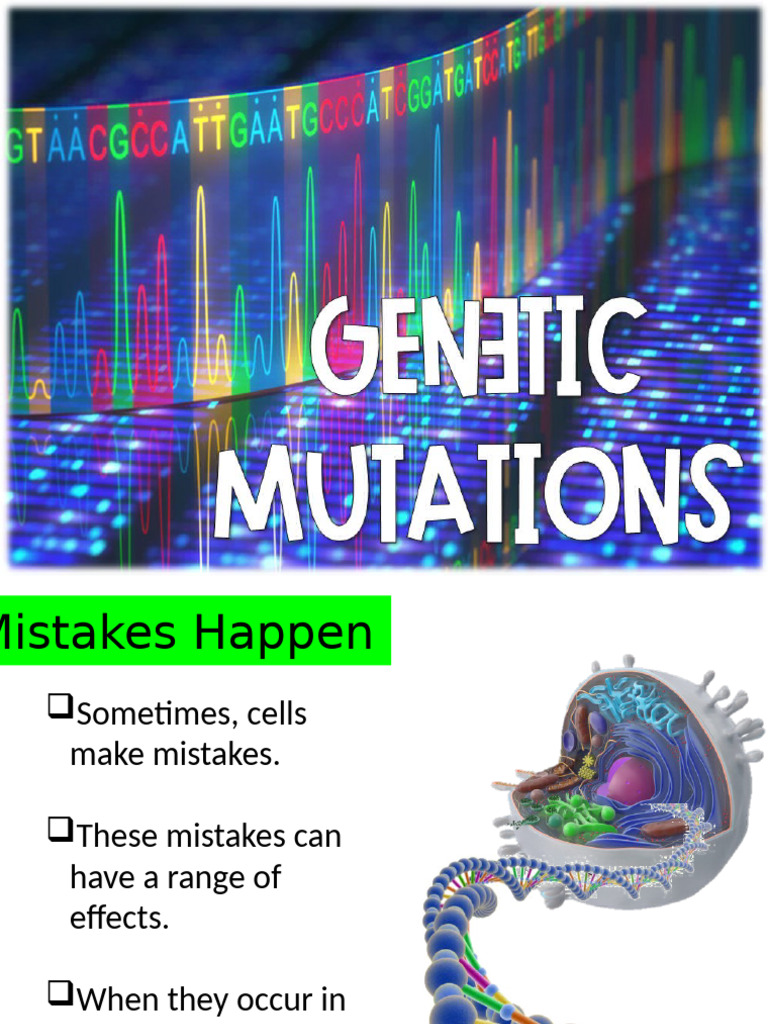 Understanding DNA Mutations and Effects | PDF | Point Mutation | Mutation