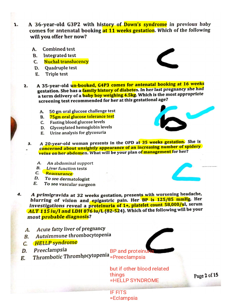 Gayne Obs Pdf Childbirth Uterus