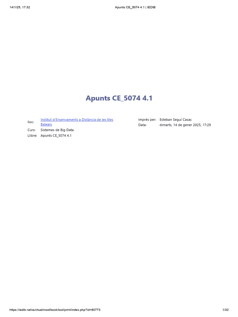 Apunts Ce - 5074 4.1 - Iedib | PDF