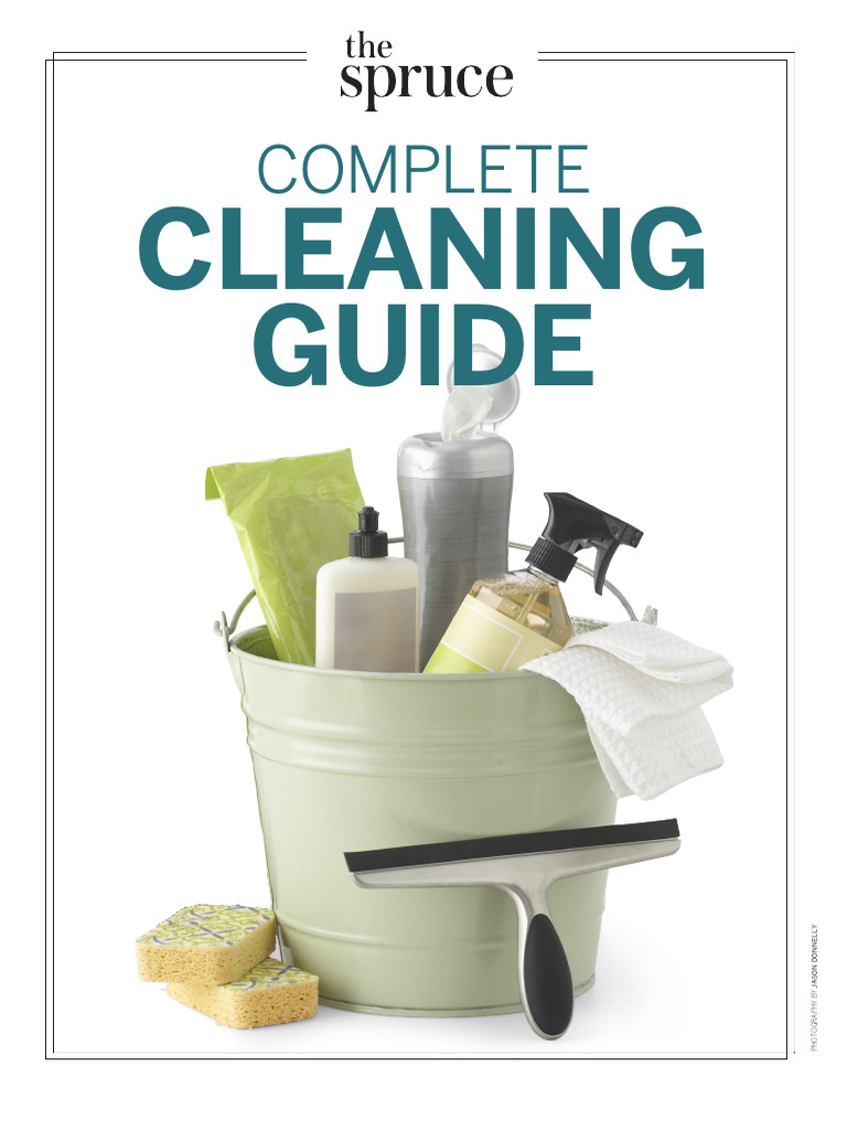 Weekly Home Cleaning Schedule Guide | PDF | Bleach | Bathroom