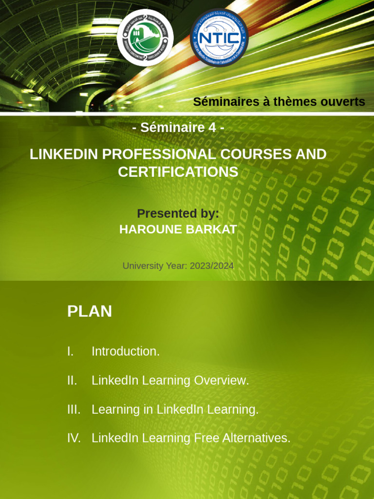 LinkedIn Learning: Courses & Certifications | PDF