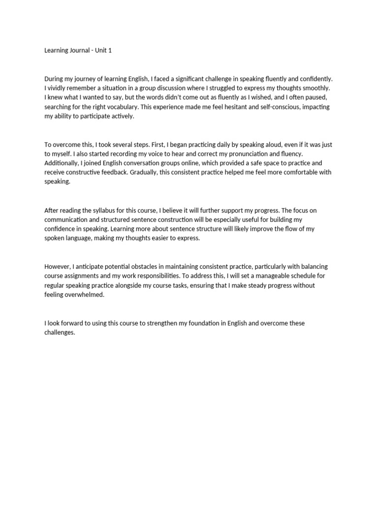English Speaking Confidence Boost | PDF