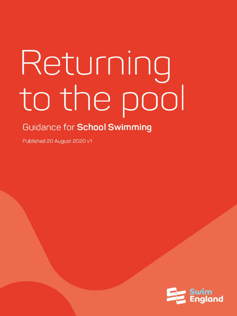 Guidance For School Swimming | PDF | Teachers | Swimming