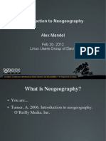 Intro To Neogeography