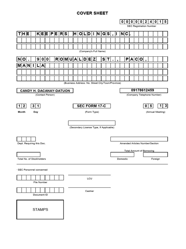 TKH Result of Organizational Meeting 13may2024 SEC 17-C | PDF ...