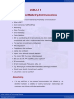 Small Information of Marketing Communication