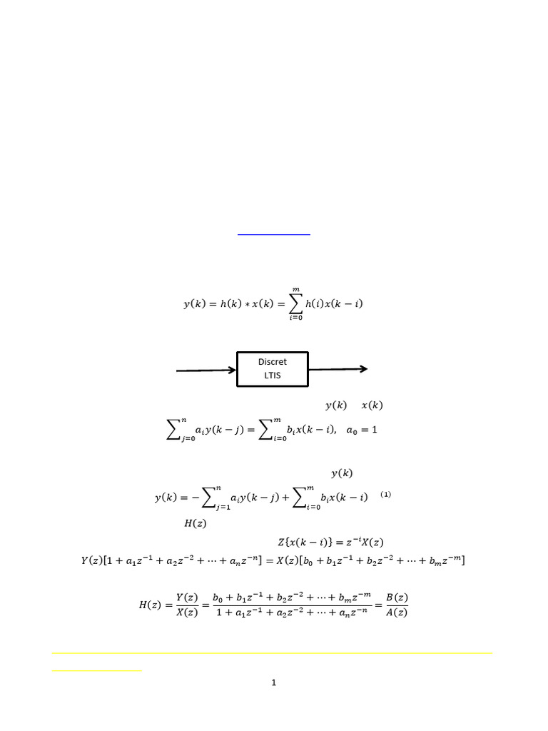 Chap 1 - Séance 2 | PDF | Signal Processing | Applied Mathematics