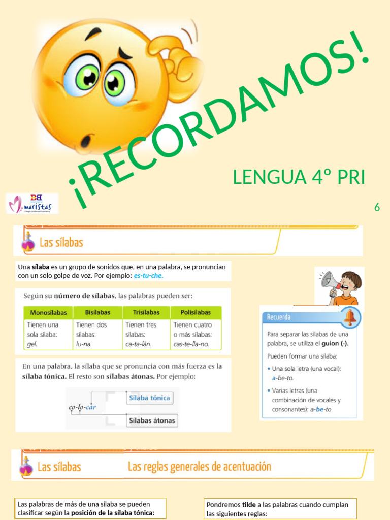 Reglas de Tilde y Sílaba Tónica en Español | PDF