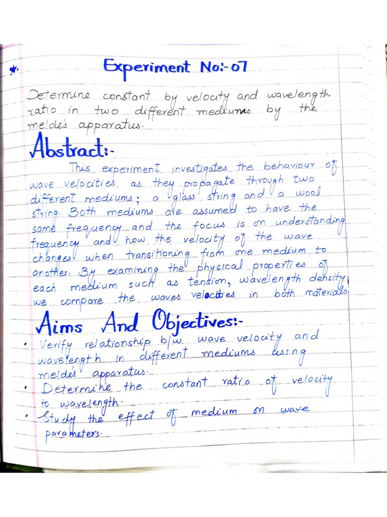 Experiment #07 | PDF