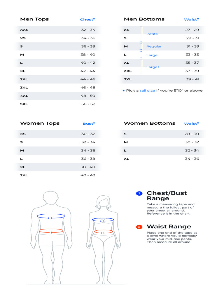 Size Guide | PDF