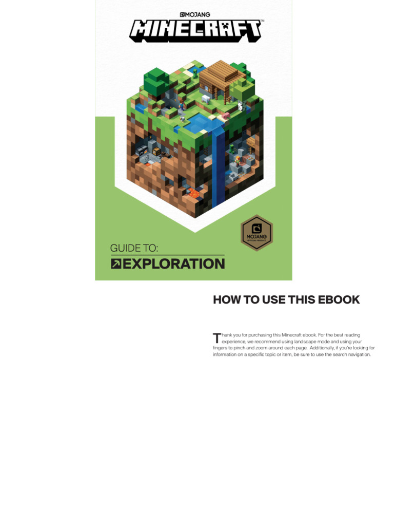 Minecraft Guide To Exploration (2017 Edition) | PDF | Minecraft