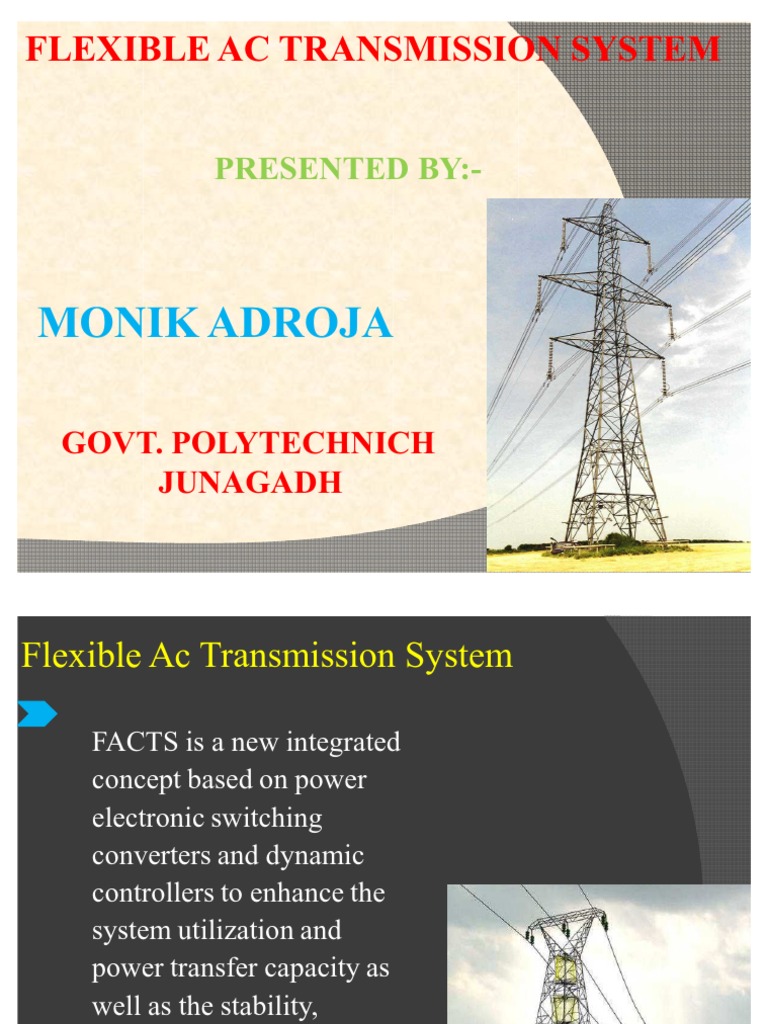 Flexible Ac Transmission System | PDF | Electric Power