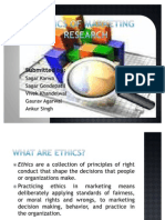 Ethics in Marketing Research