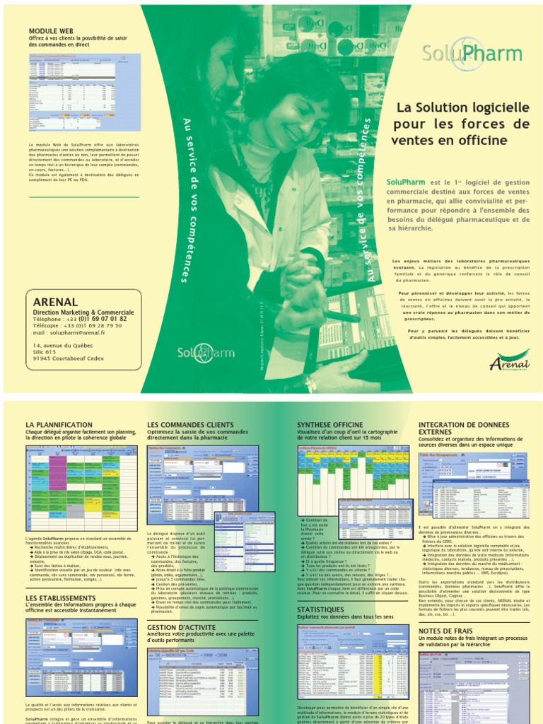 Module Web de Commandes SoluPharm | PDF | Pharmacie | Internet