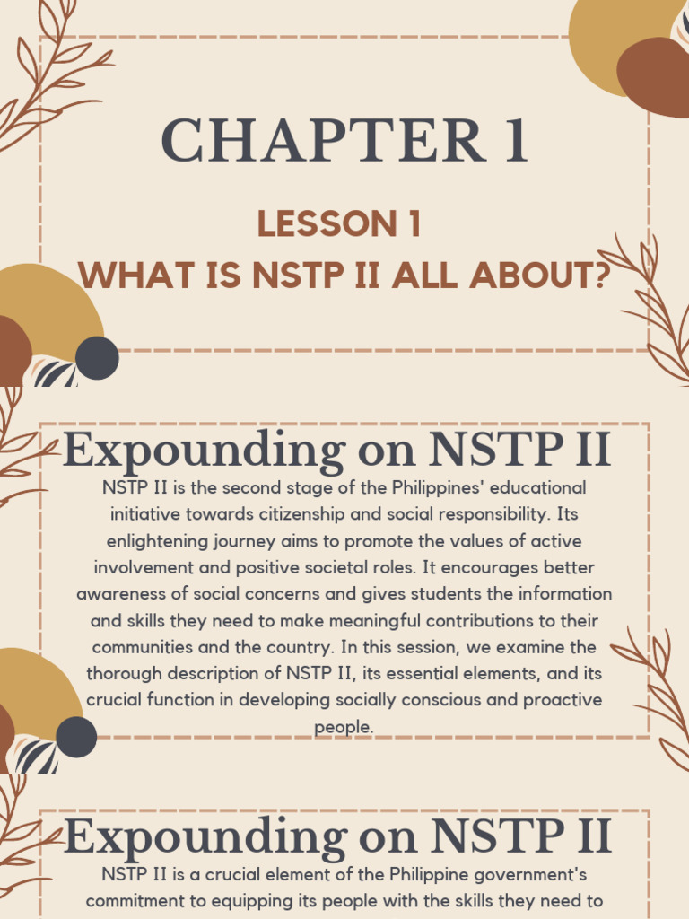 Understanding NSTP II and Literacy | PDF | Educational Assessment | Phonics