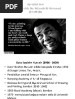 Download apresiasi ibrahim hussein by Hidayah Mohamed SN82536032 doc pdf